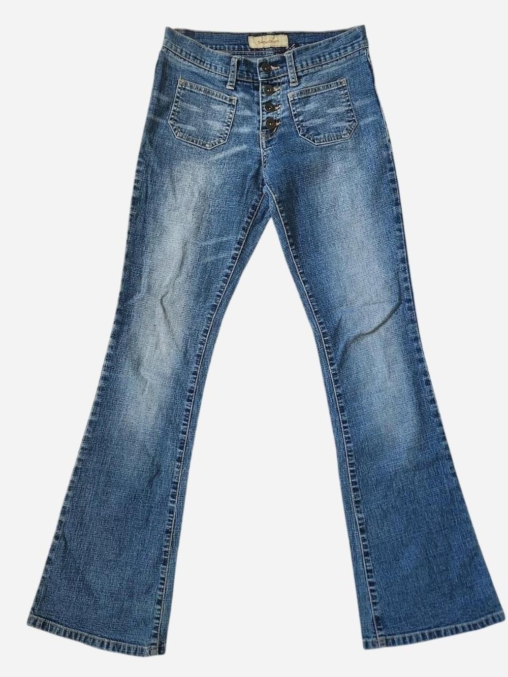 Vintage 90s y2k Seduction low rise flared jeans